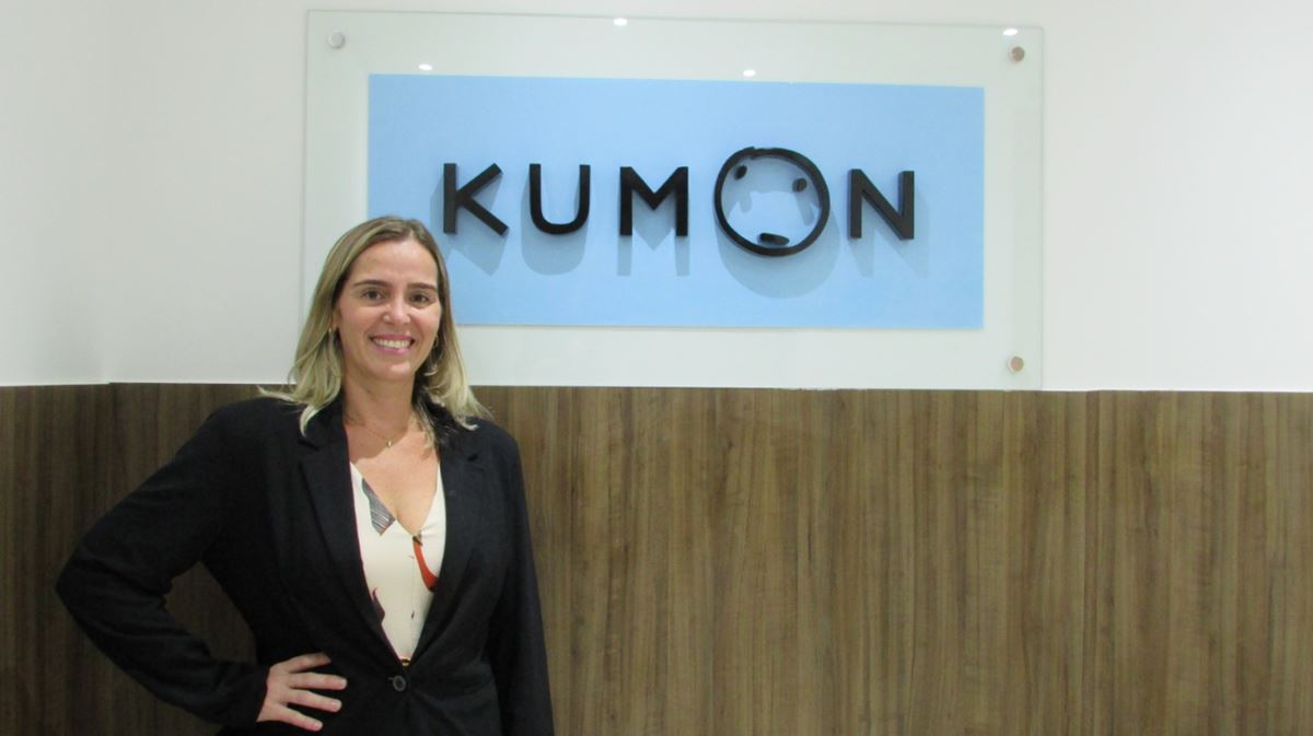 Marcella decidiu abrir sua unidade depois de matricular seu filho no Kumon