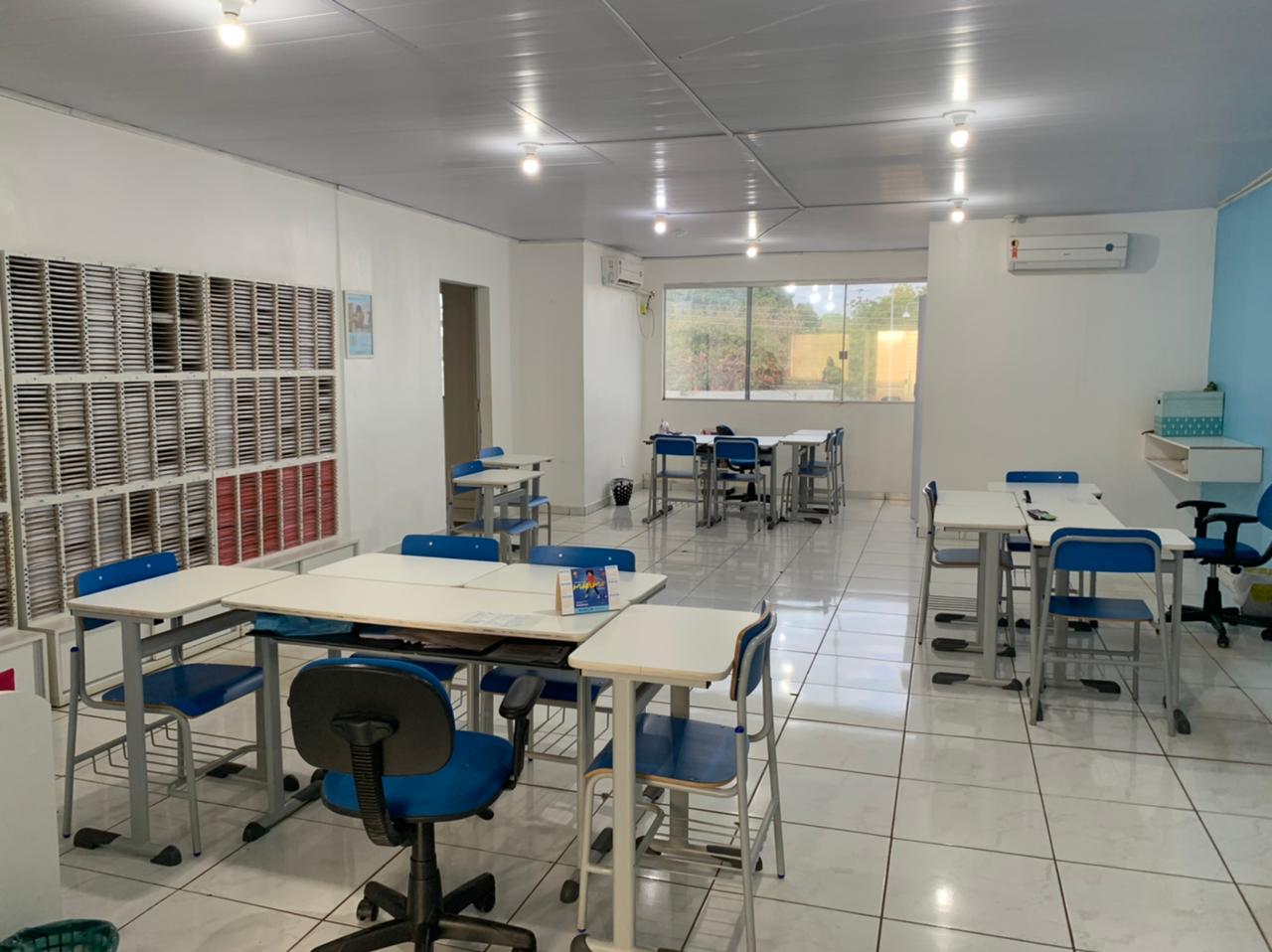 Sala de aula do centro educacional Kumon Taquaralto