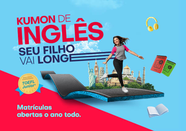 kumon de inglês seu filho vai longe