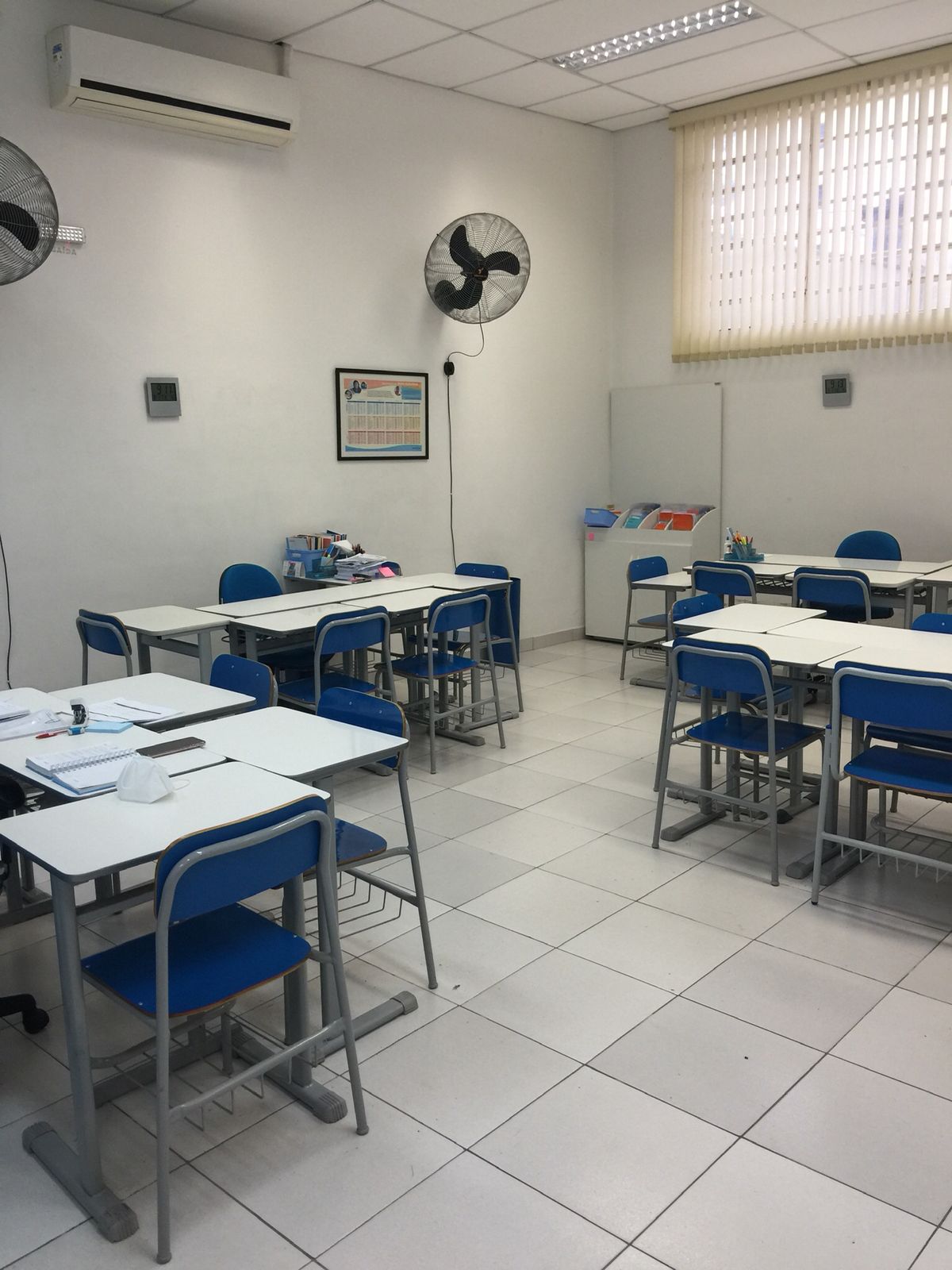 Sala de aula do Kumon Santana Alfredo Pujol