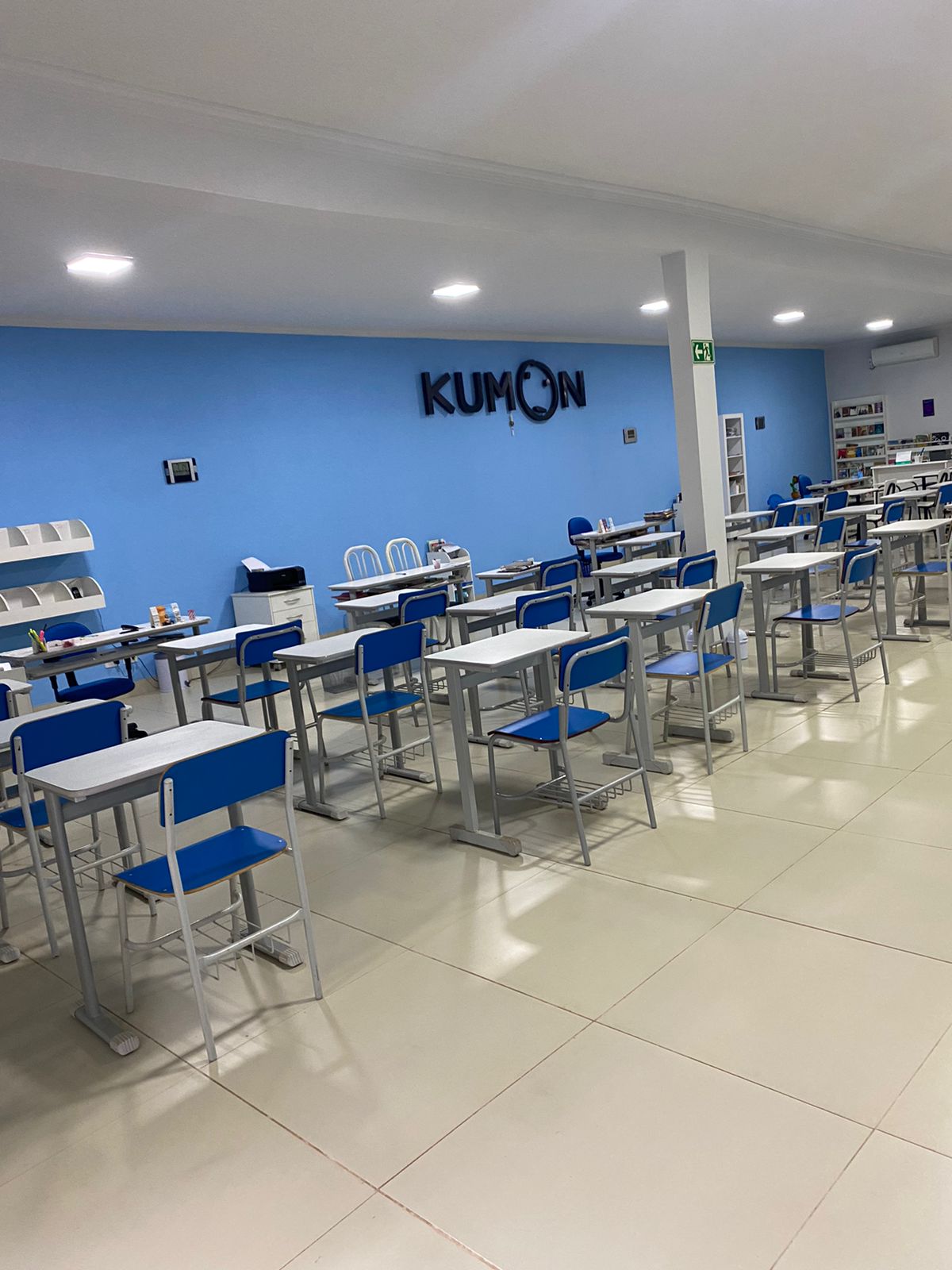 Sala de aula do Kumon Tupaciguara