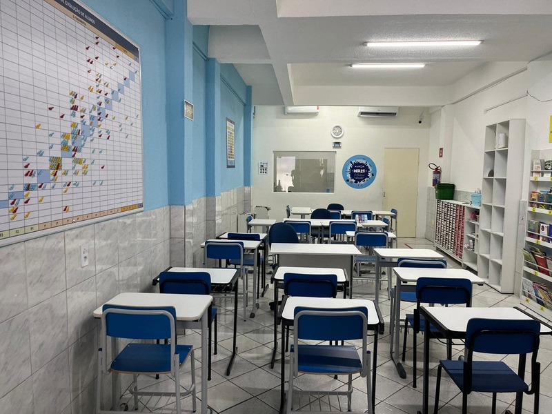 Sala de aula do Kumon Quixada-Centro