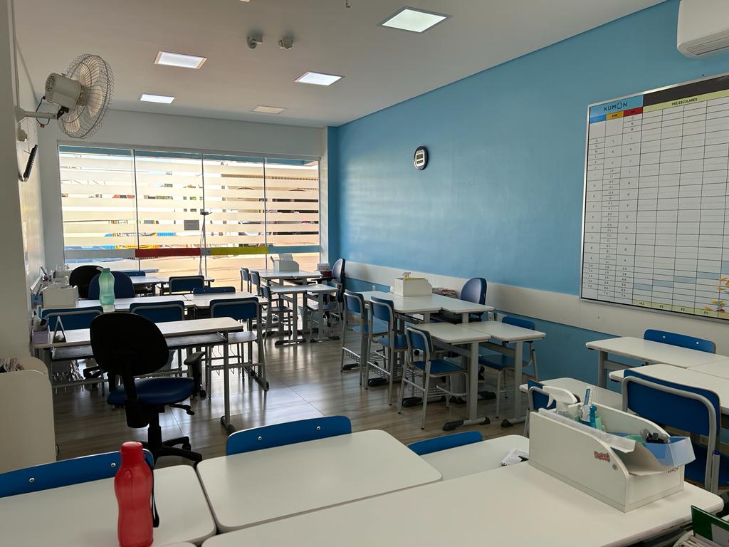 Sala de aula do Kumon TOLEDO CENTRO/PR