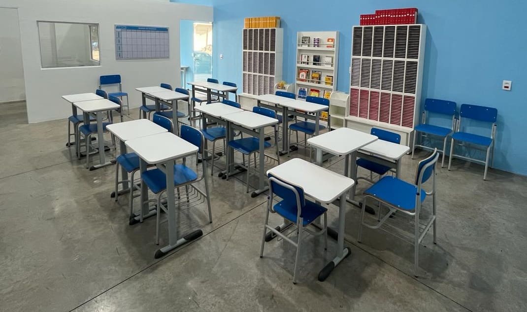Sala de aula do Kumon São José do Rio Preto - Unidade Zona Norte