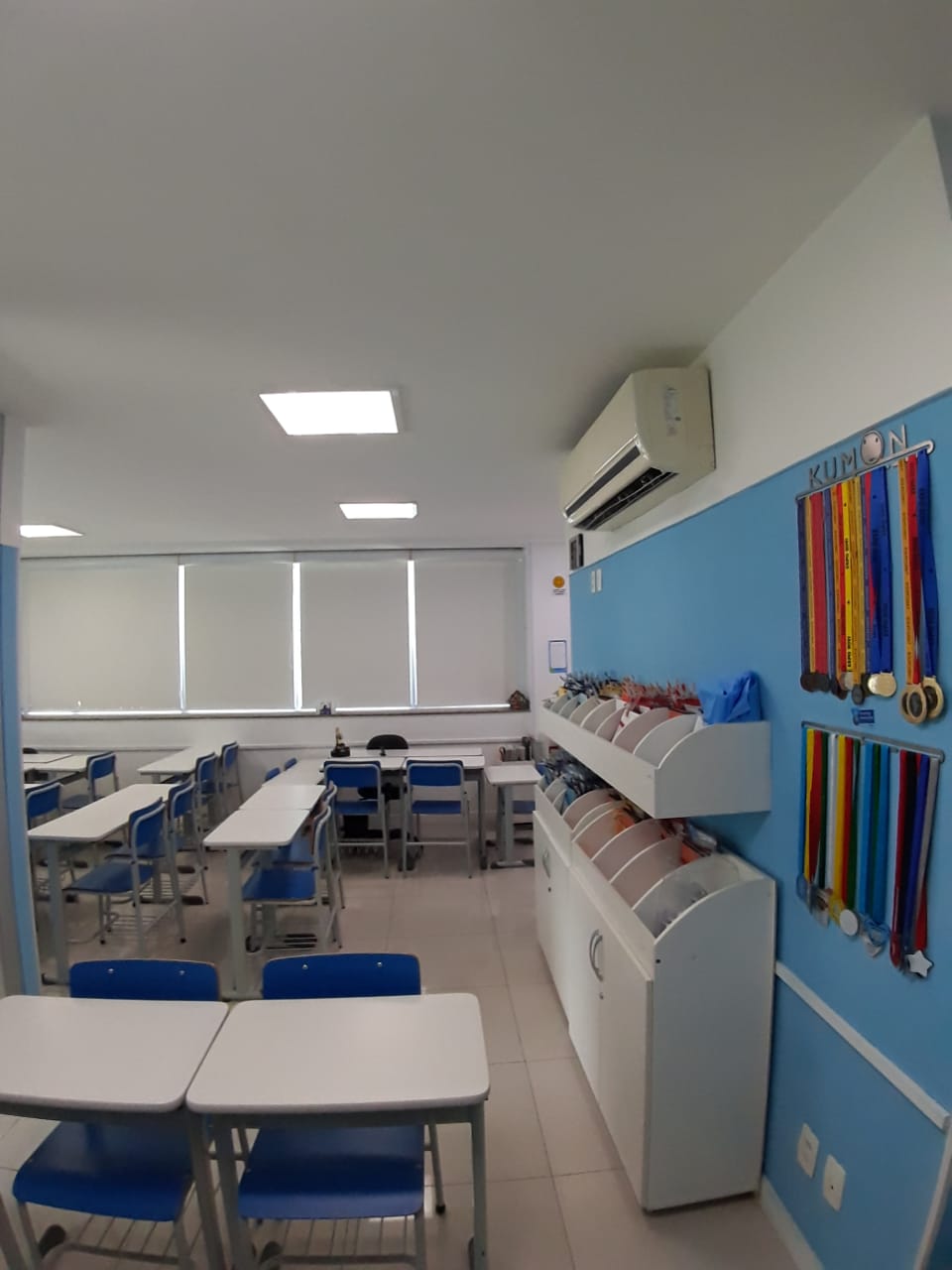 Sala de aula do Kumon Barra Blue