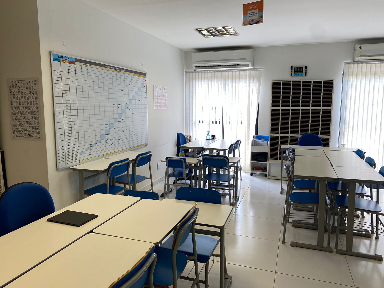 Sala de aula do Kumon Barra-Olegario Maciel