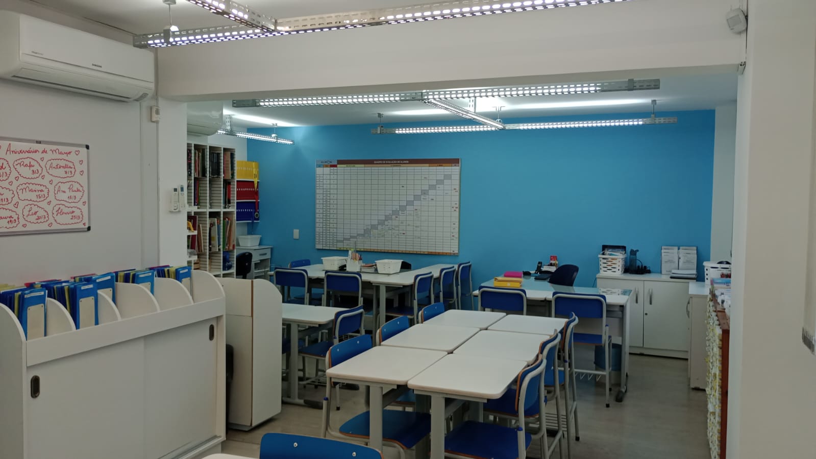 Sala de aula do Kumon Ecoville