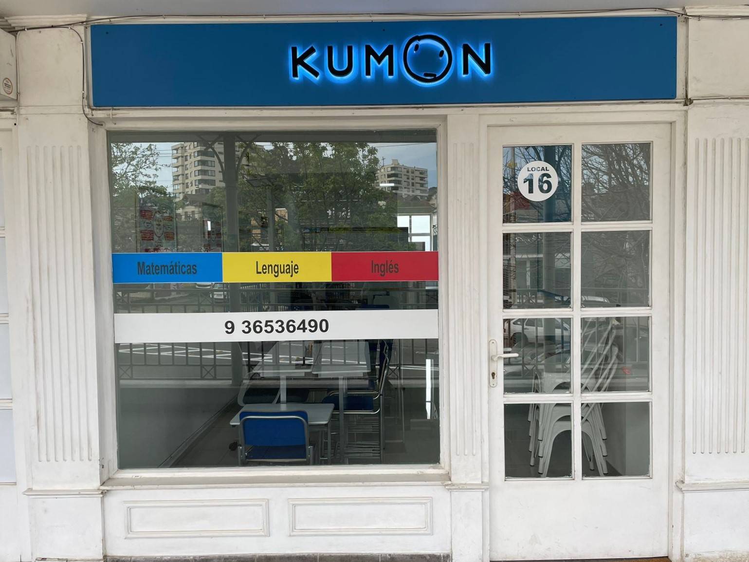 fachada del centro kumon