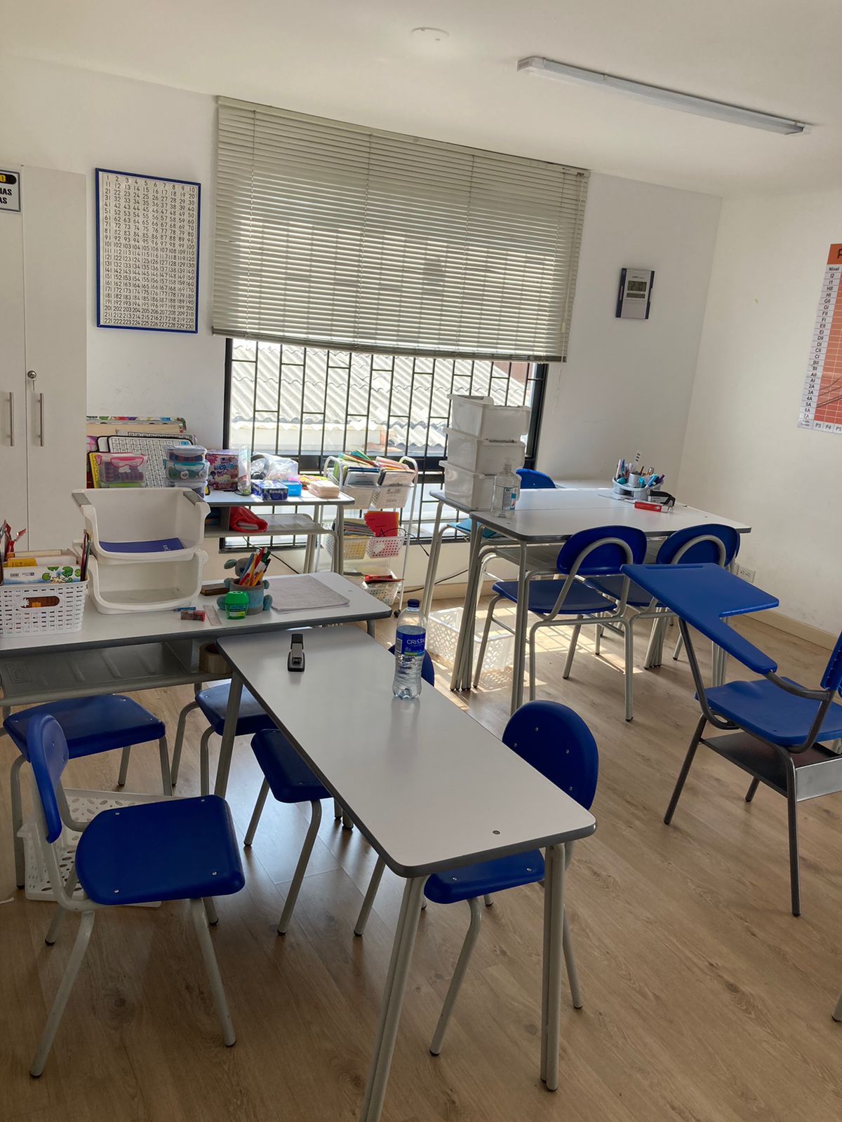 Sala de clases de Kumon Surco, un ambiente acogedor para el aprendizaje