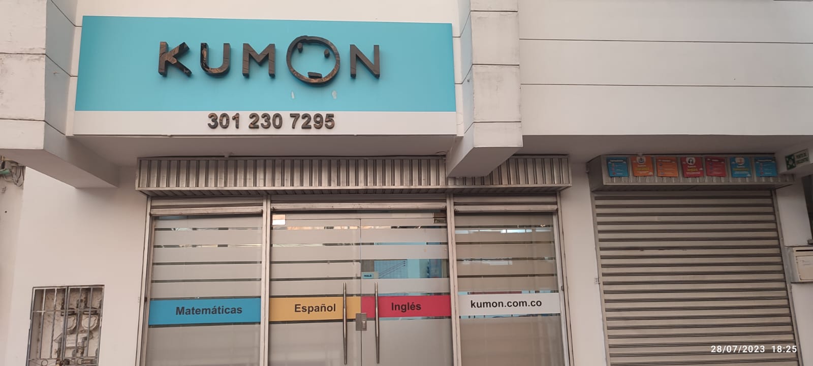 fachada del centro kumon