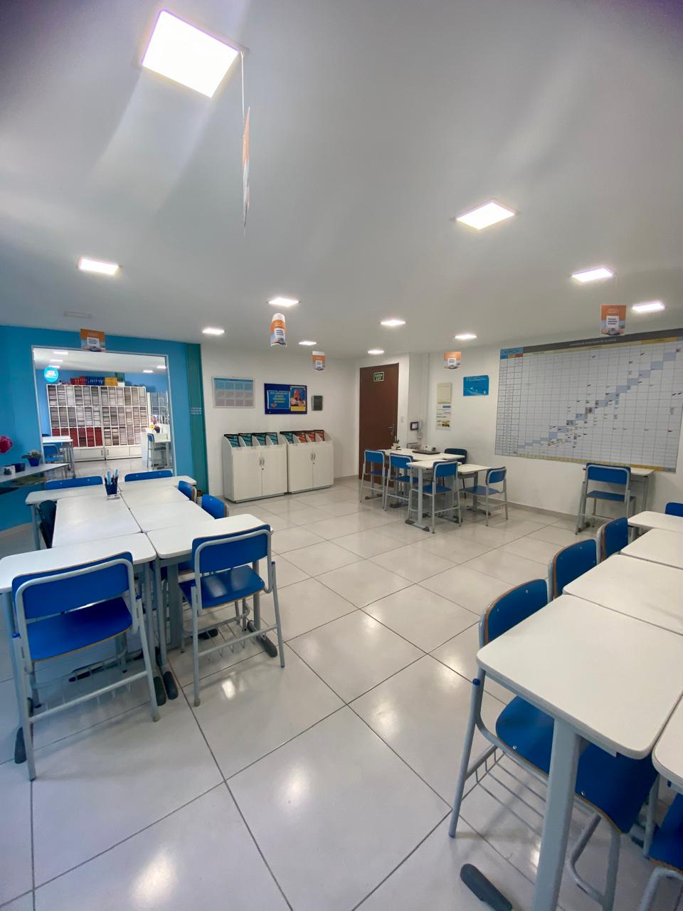 Sala de aula 2 do Kumon Niterói - Ministro Otávio Kelly