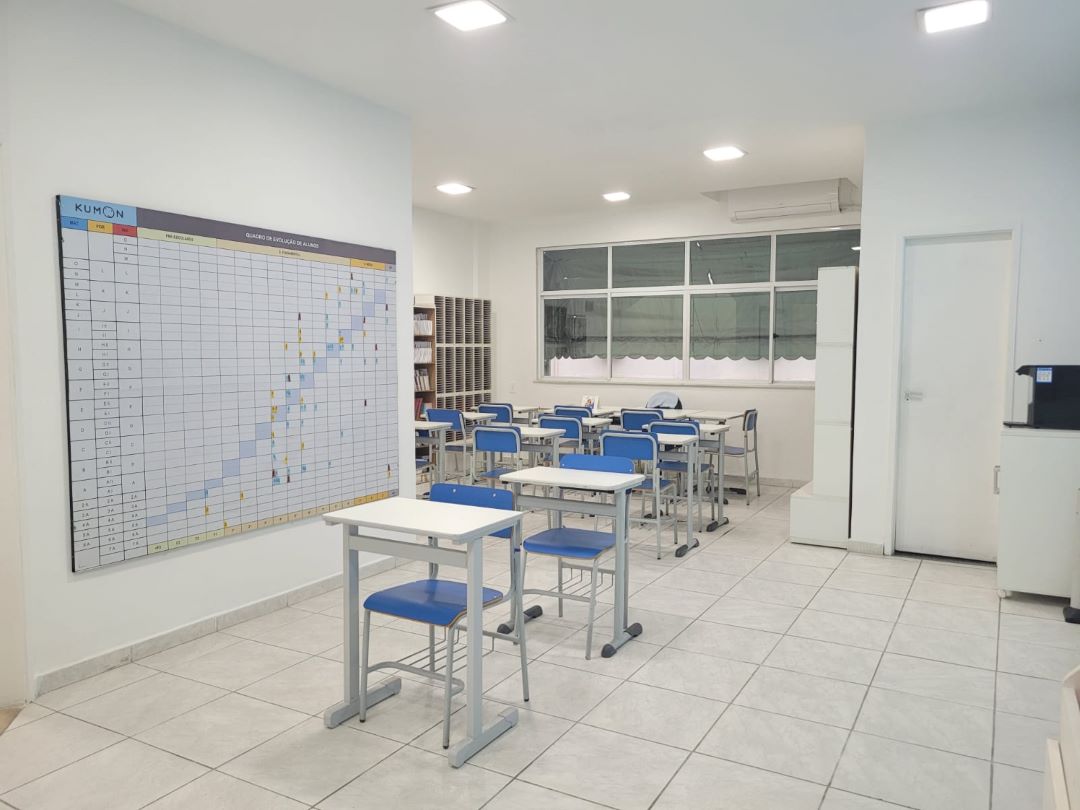 Sala de aula 2 do Kumon Vila da Penha - Largo do Bicão