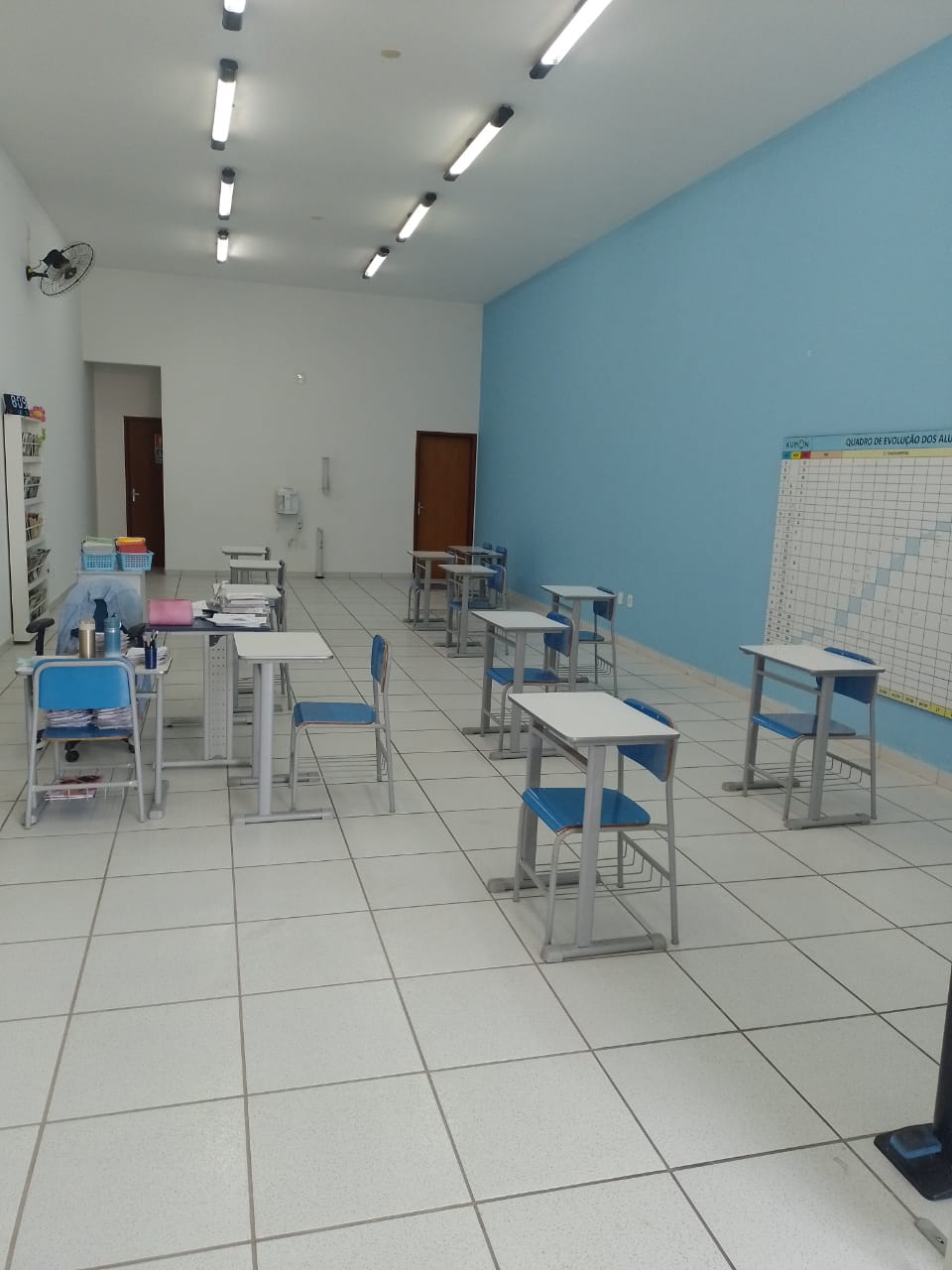 Sala de aula do Kumon São João da Boa Vista São Lázaro