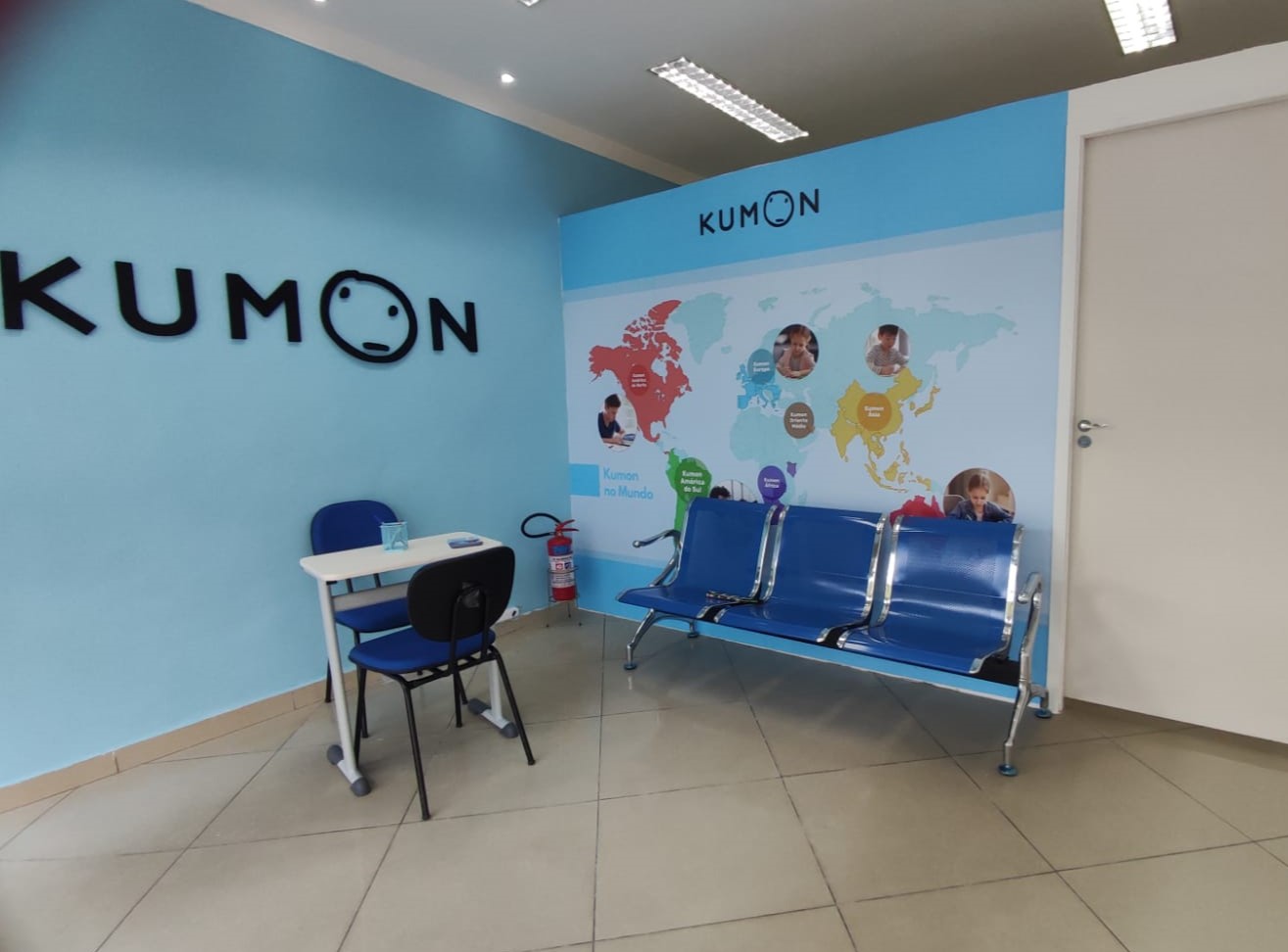 Sala de aula 2 do Kumon Cidade Tiradentes - Metalúrgicos