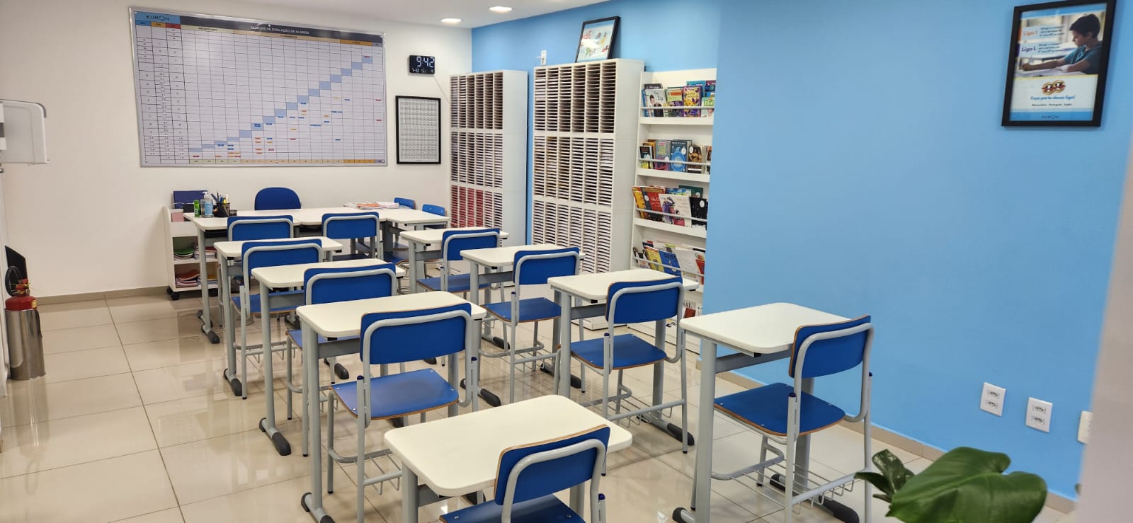 Sala de aula 2 do Kumon Pomerode