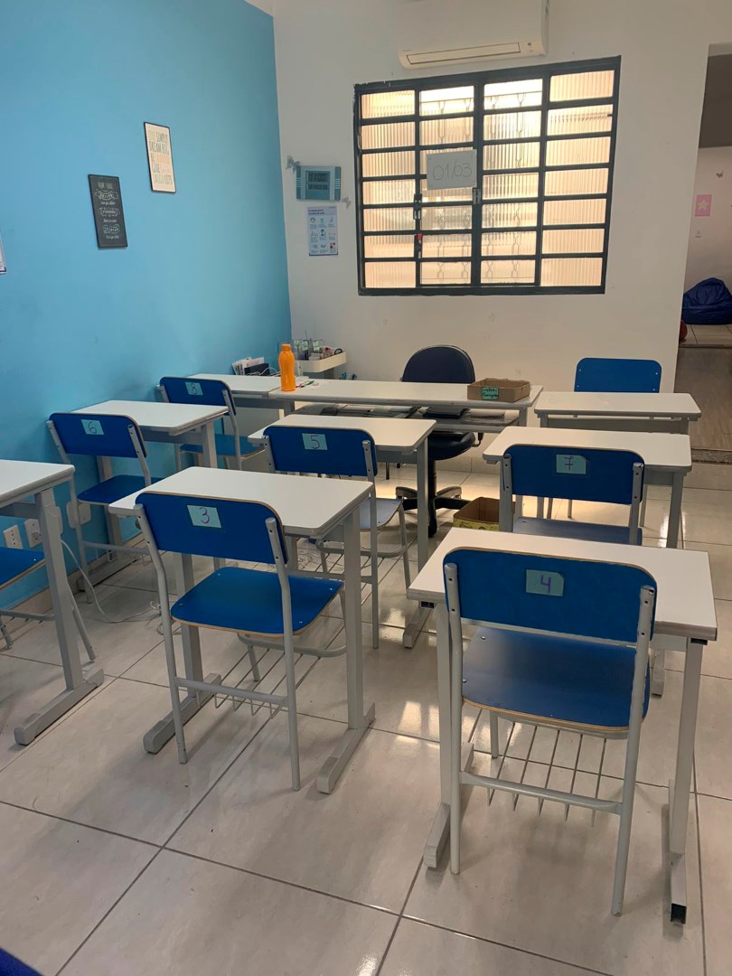 Sala de estudo 1 do Kumon Tatuapé Cesário Galeno