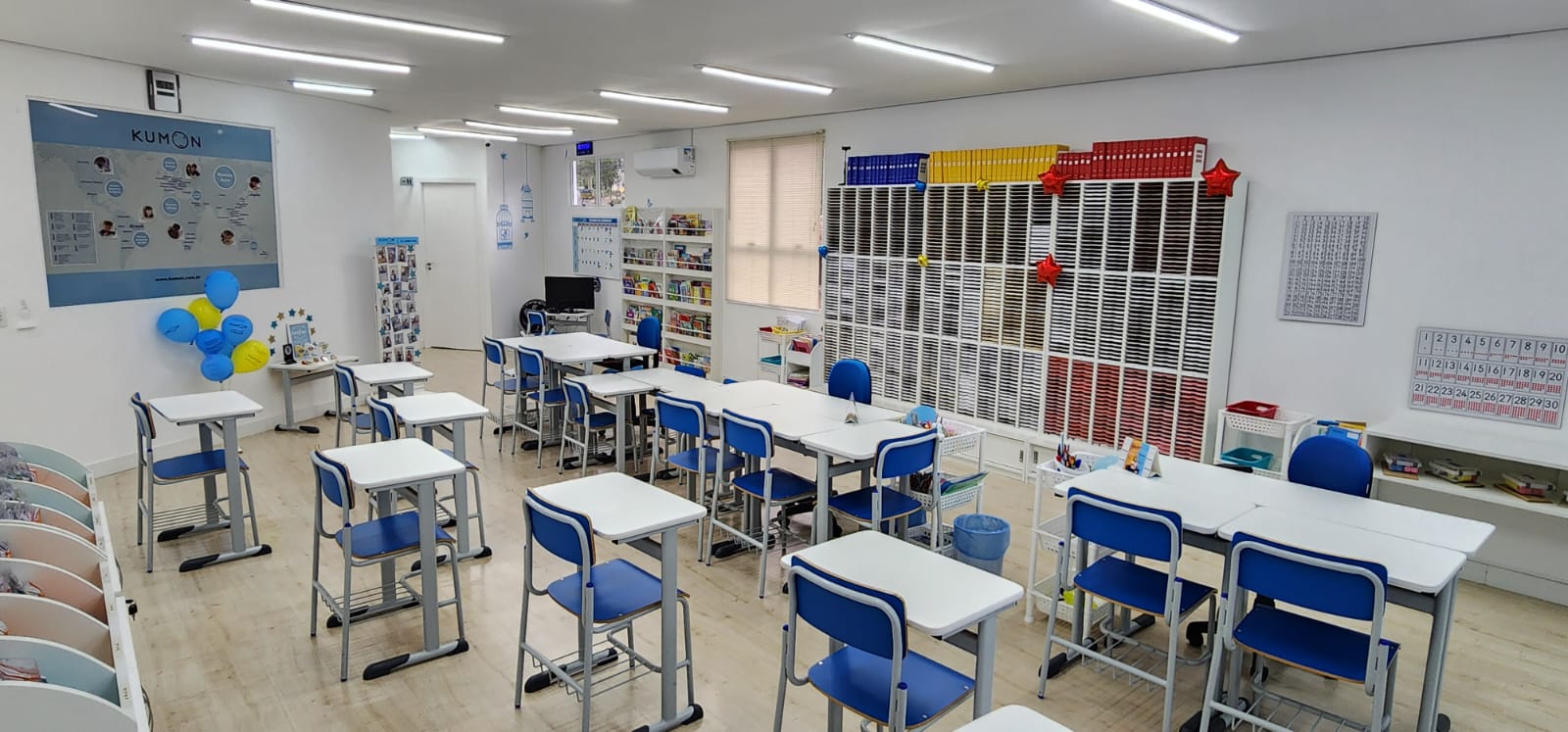 Sala de aula 2 do Kumon Pilarzinho