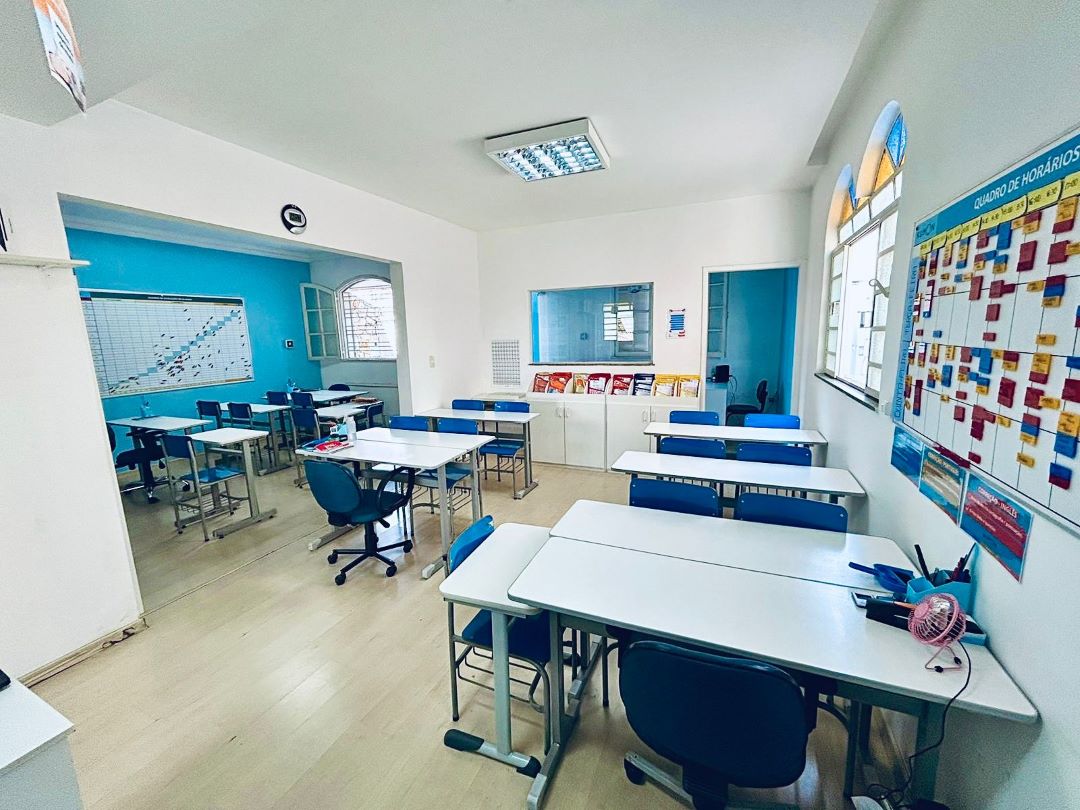 Sala de aula 2 do Kumon BH - Carmargos