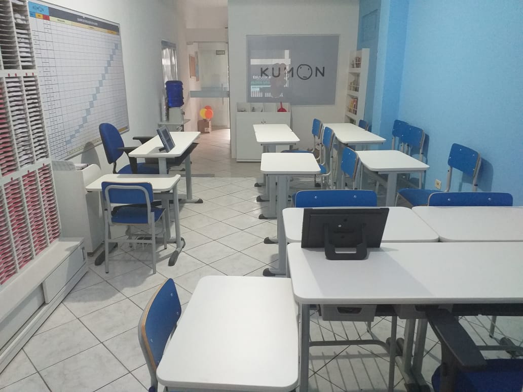 Sala de aula 1 do Kumon Novo Mundo