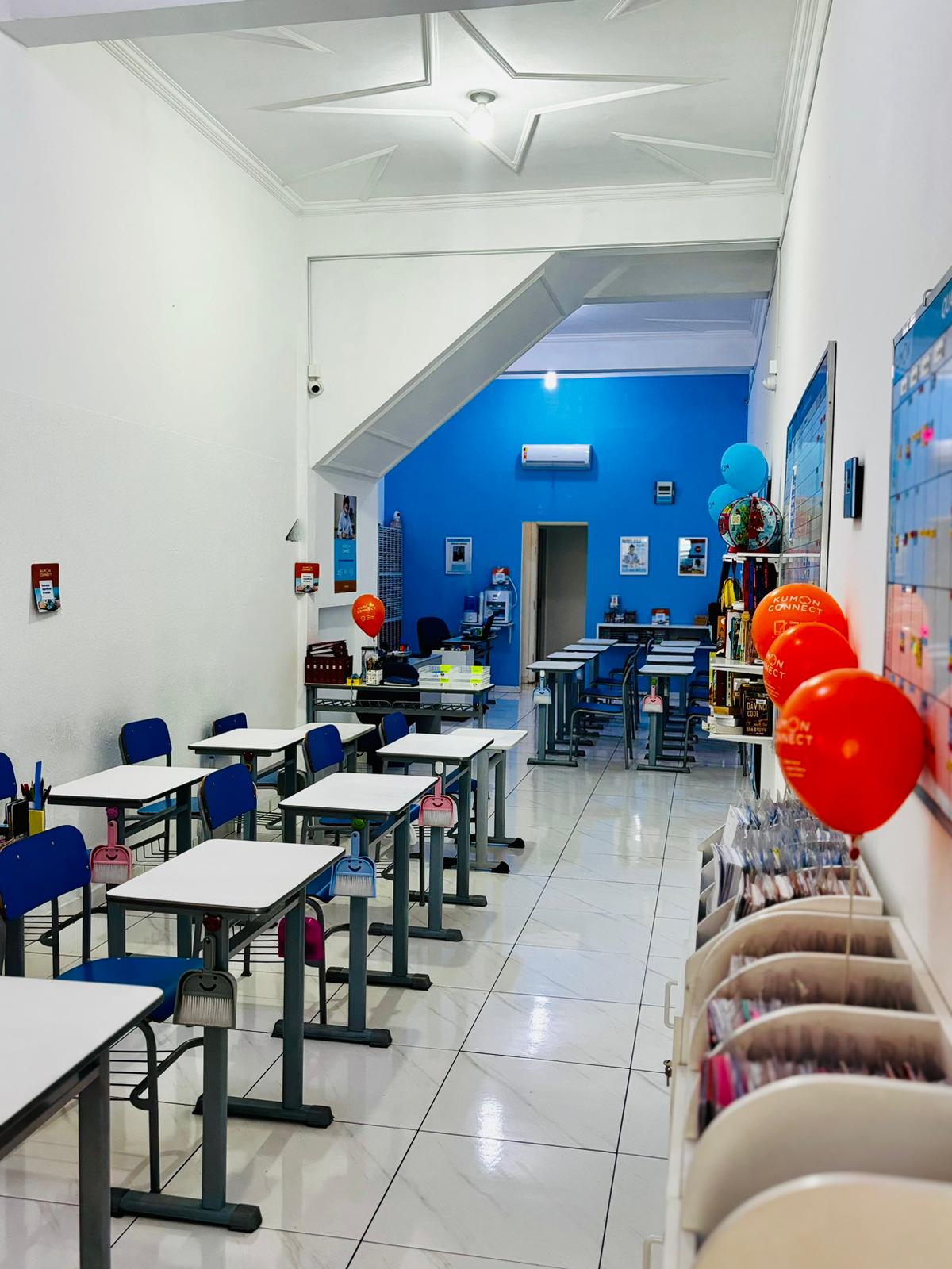 Sala de aula 2 do Kumon Campo Limpo Parque Esmeralda/SP