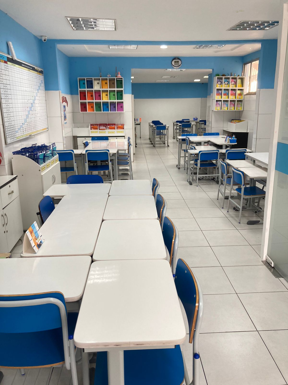 Sala de aula do Kumon Acupe de Brotas