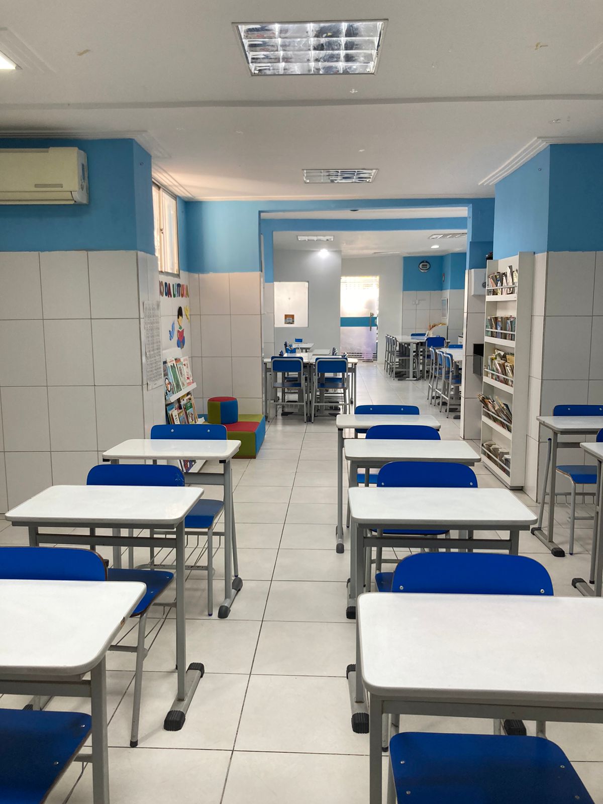 Sala de aula do Kumon Acupe de Brotas