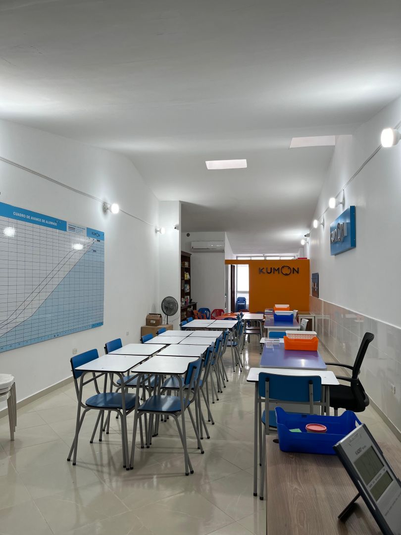 Sala de estudio 1 del centro Kumon Cañaveral