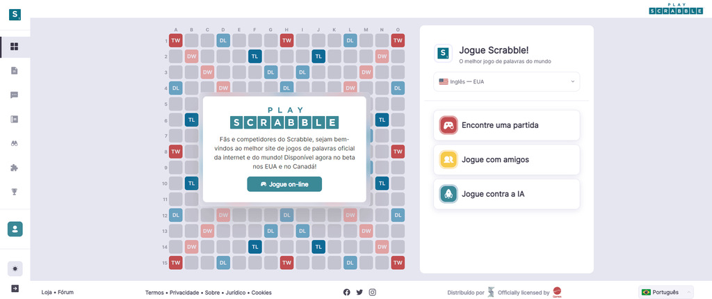 Scrabble, um dos principais jogos para aprender inglês