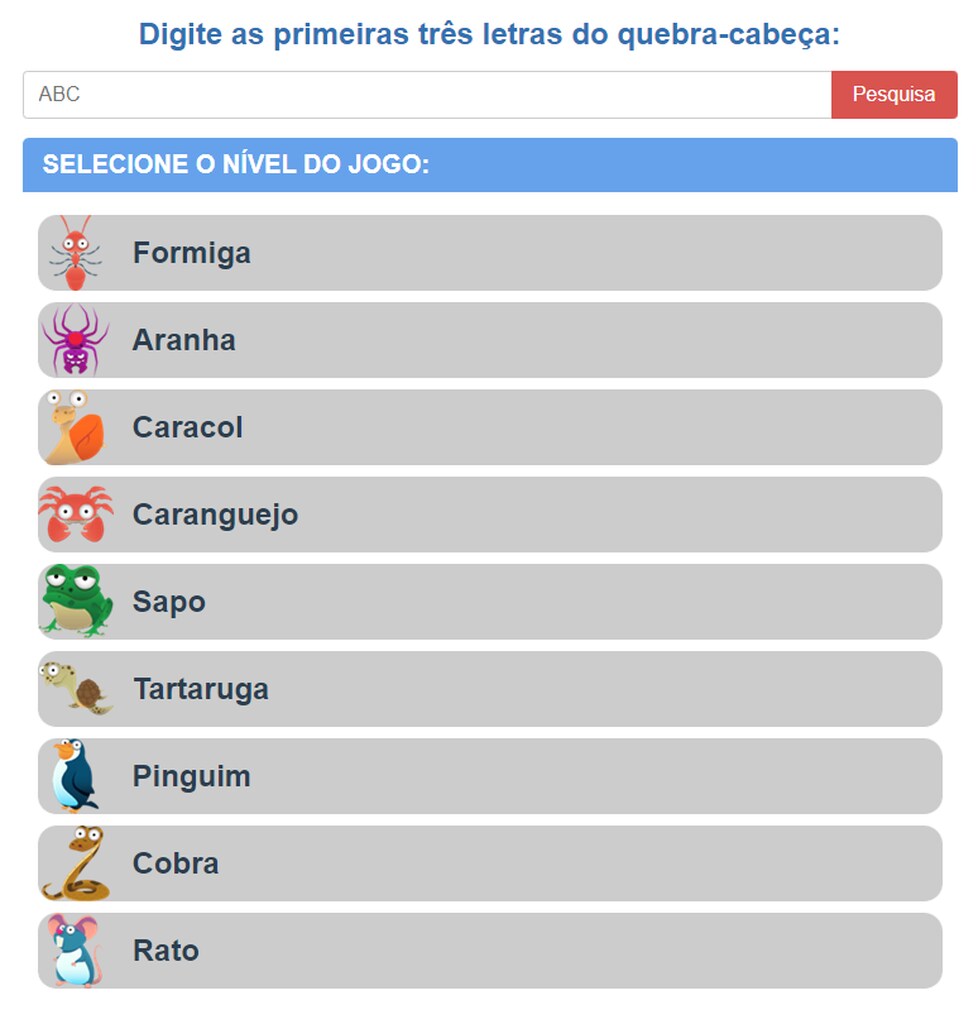 WordBrain, um dos principais jogos para aprender inglês