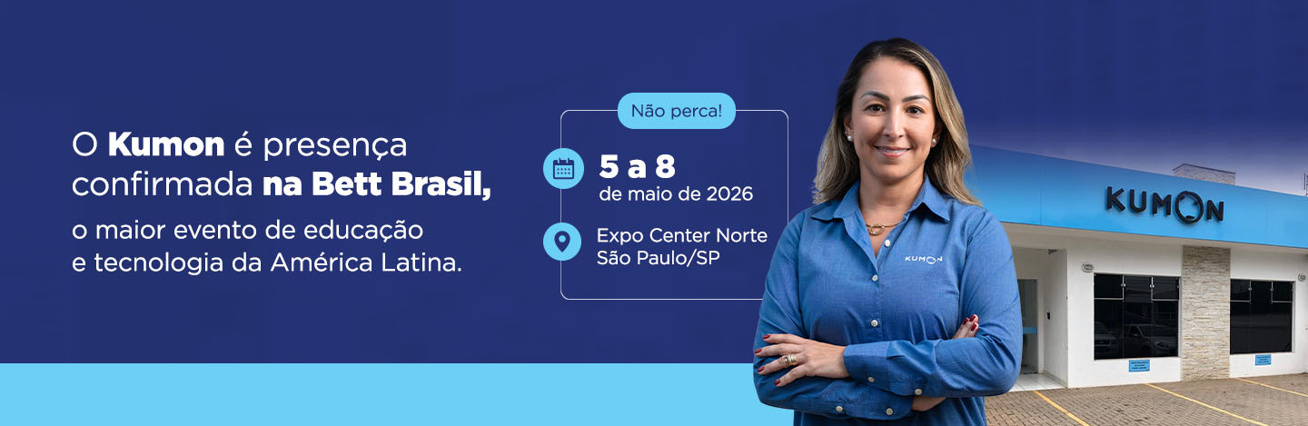 Kumon no evento bett brasil maio 2026