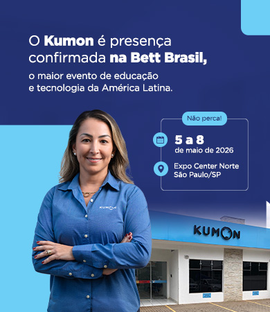 Kumon no evento bett brasil maio 2026