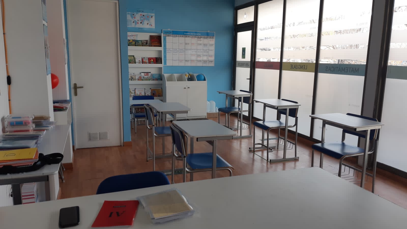 Sala de clases del centro Kumon Colina Alpatacal