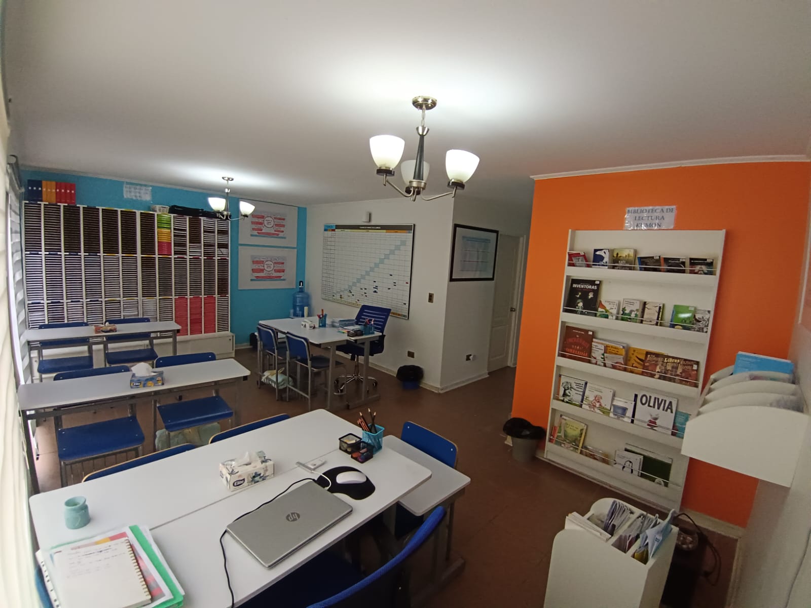 Sala de clases del centro Kumon Curauma