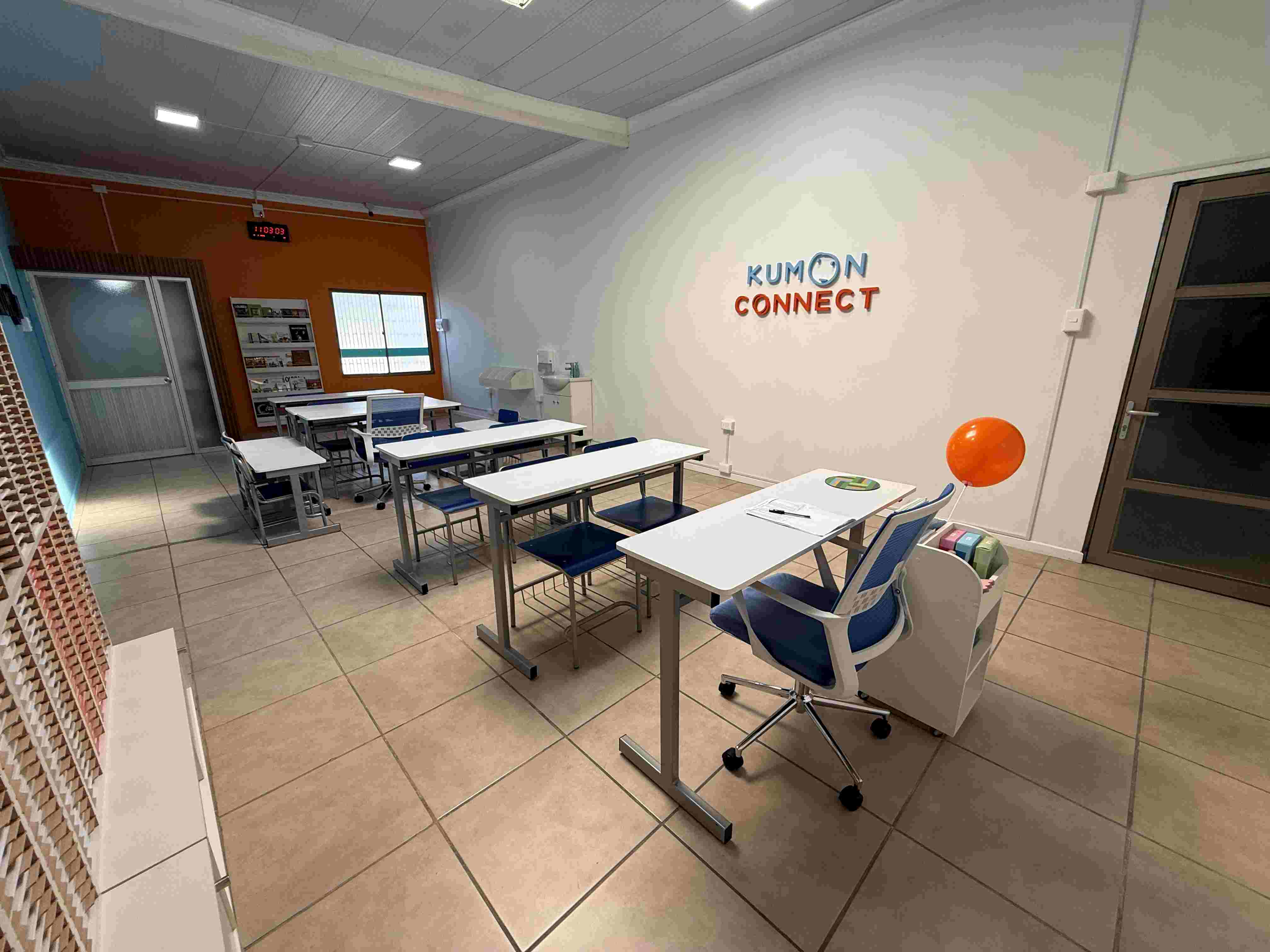 Sala de clases del centro Kumon Coelemu