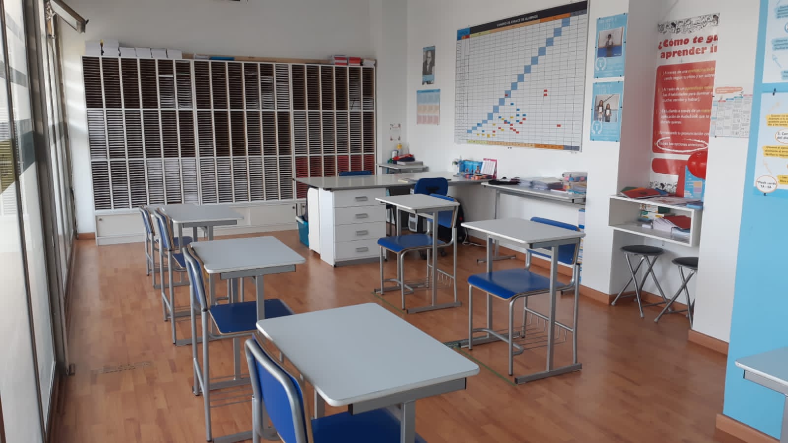 Sala de clases del centro Kumon Colina Alpatacal