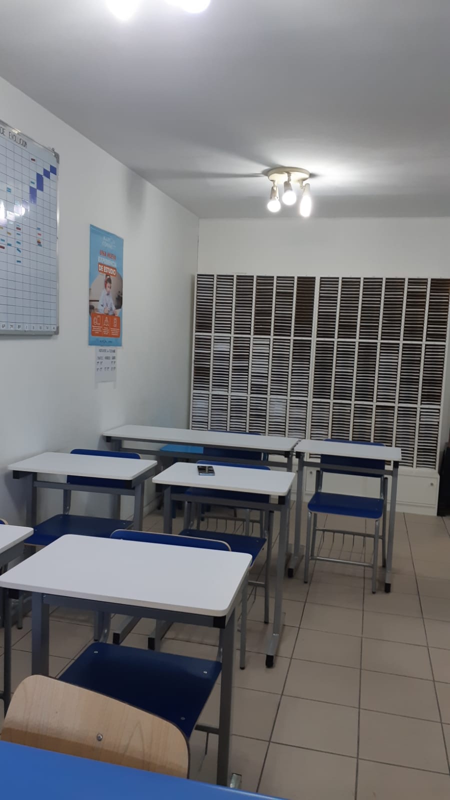 Sala de clases del centro Kumon La Reina Monsenor Edwards